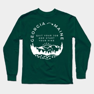 Appalachian Trail Georgia to Maine Long Sleeve T-Shirt